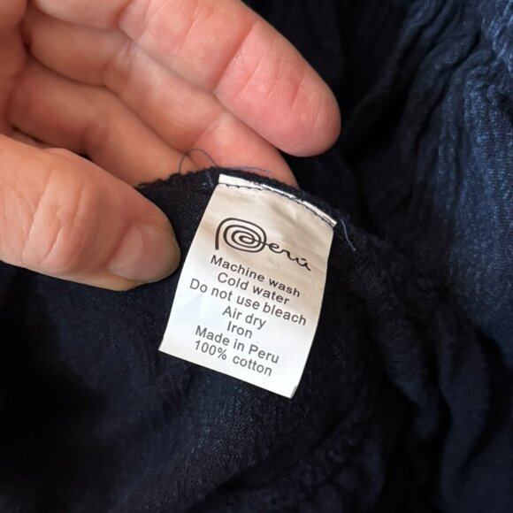 Denim Cotton Natural Halter Summer dress - Picture 7 of 9